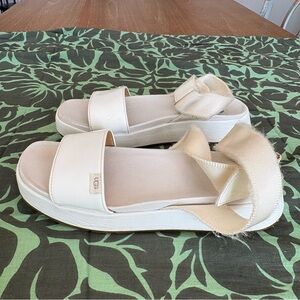 UGG Cream Sandals